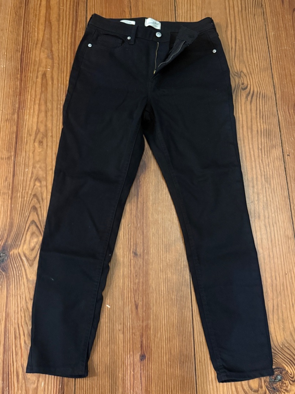 Black Women's skinny Jeans - Classic High-Rise